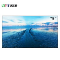 洛菲特（LOFIT）75英寸4K液晶電視超薄智能高清 LFT750M-VA1